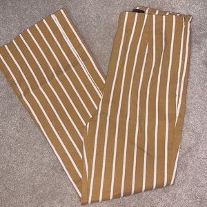 Forever 21 striped wide leg pants